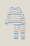 Chuck Long Sleeve Pyjama Set, MULTI/BOLD STRIPE - alternate image 1