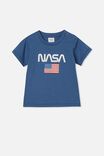 LCN NAS PETTY BLUE/NASA AMERCIAN FLAG