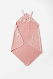 Baby Snuggle Towel - Personalised, ZEPHYR/BUNNY - vista alternativa 1