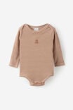 Select Color: CARAMEL FUDGE/MILK BEAR STRIPE