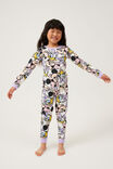 Disney Florence Long Sleeve Pyjama Set, LCN DIS VANILLA/MINNIE & FRIENDS - alternate image 2