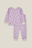 Ava Long Sleeve Pyjama Set, LILAC DROP/AVA DITSY FLORAL - alternate image 3