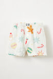 Baby Woven Pj Set, VANILLA/CHRISTMAS MOTIFS - alternate image 4