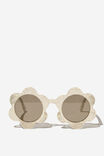 Kids Daisy Sunglasses, SILVER GLITTER/SMOKEY - alternate image 1