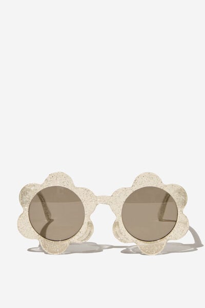 Óculos de Sol - Kids Daisy Sunglasses, SILVER GLITTER/SMOKEY