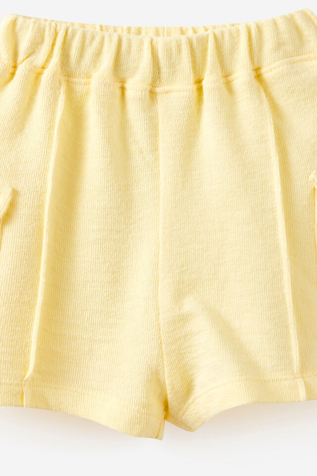 Baby Textured Short, BABY YELLOW