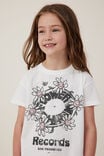 Camiseta - Poppy Short Sleeve Print Tee, VANILLA/FLOWER RECORDS - vista alternativa 4