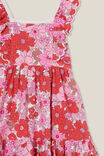Juniper Dress, VANILLA/ANTHURIUM QUINN FLORAL - alternate image 2
