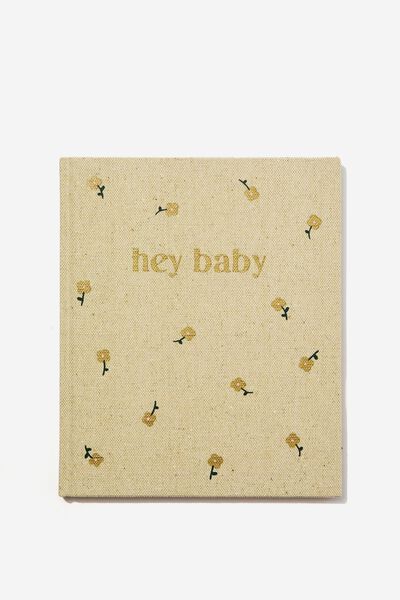 Memories Of You Book, HEY BABY/ FLORAL