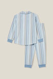 William Long Sleeve Pyjama Set, FROSTY BLUE/MULTI STRIPE - alternate image 3
