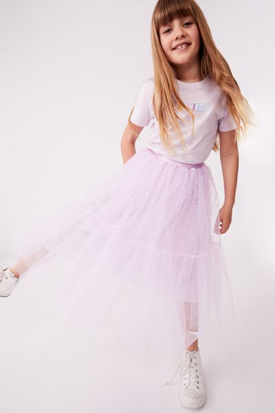 Trixiebelle Dress Up Skirt, PALE VIOLET/SPARKLE