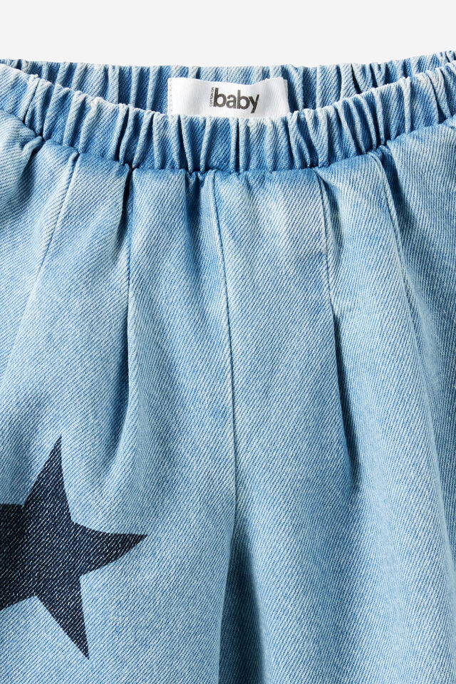 Baby Denim Barrel Jean, BONDI LIGHT BLUE WASH/STAR