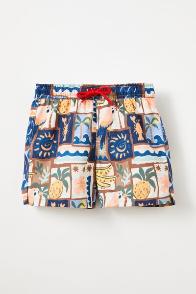 Bailey Board Short, IN THE NAVY/PARADISE