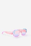 Kids Oversized Square Sunglasses, RAINBOW - example image 3