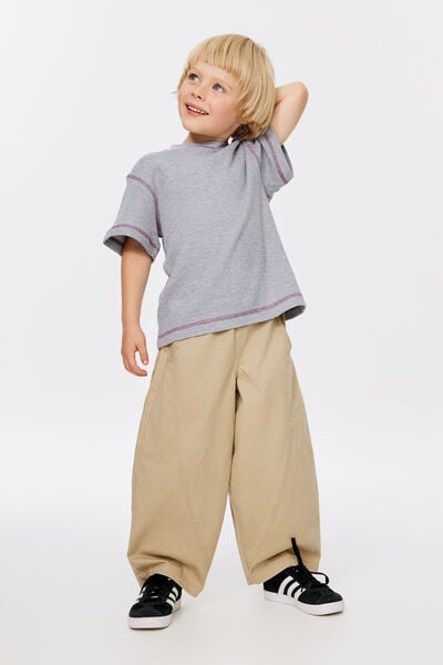Balloon Woven Pant, WASHED STONE