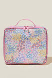 Kids Lunch Bag - Personalised, FLORAL FIELDS/BLUSH PINK - alternate image 1