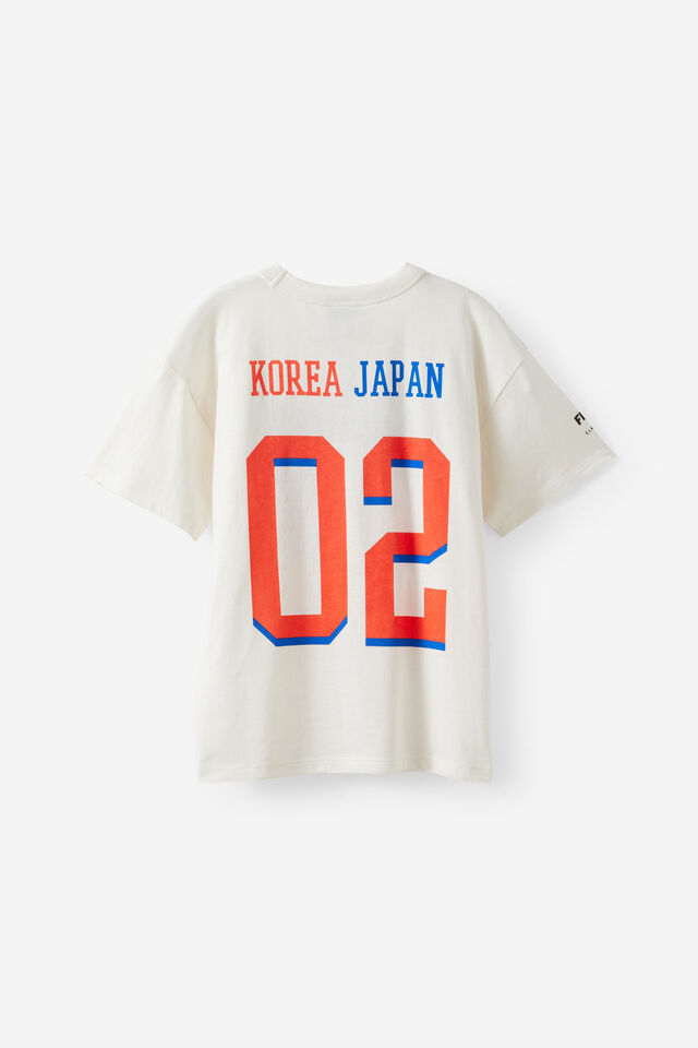 Fifa Drop Shoulder SS Tee, LCN FIFA VANILLA/ JAPAN-KOREA WORLD CUP