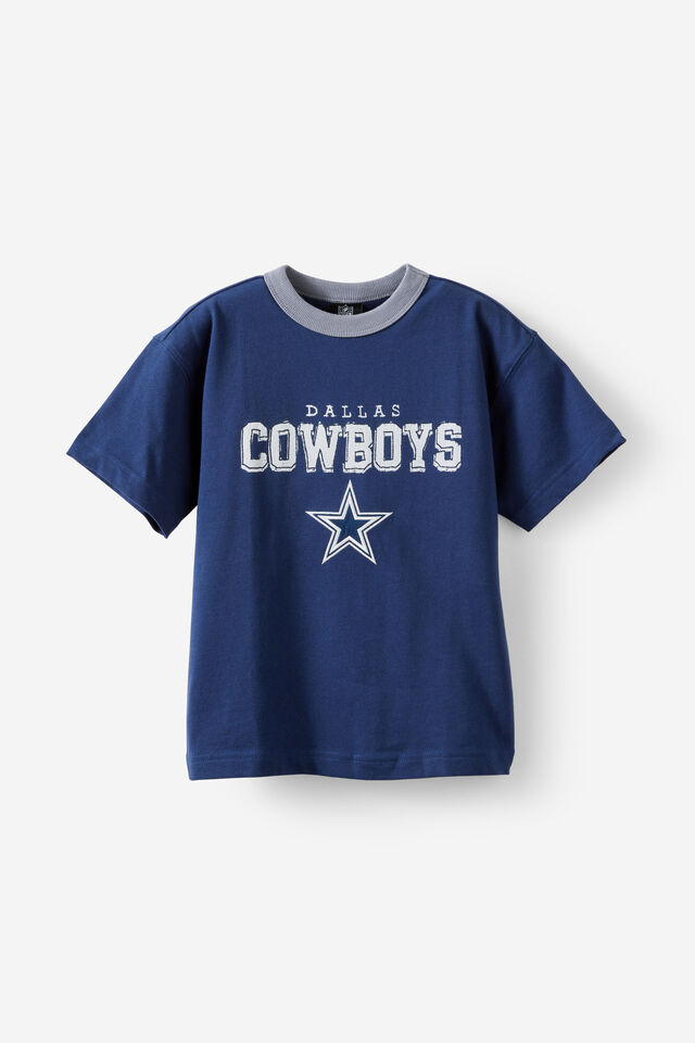 NFL Dallas Cowboys Drop Shoulder SS Tee, LCN DAL DEEP DIVE/DALLAS COWBOYS TEAM