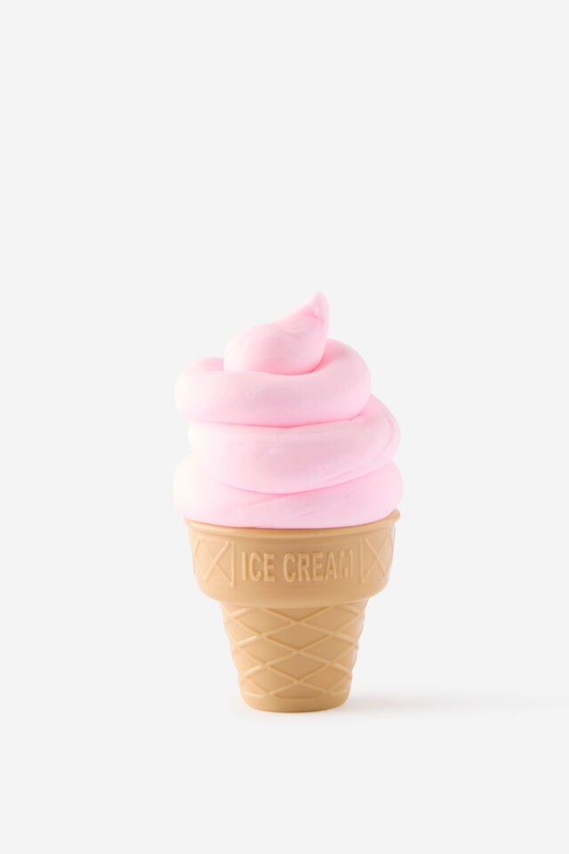 Kids Smooshums, STRAWBERRY CREAM SCENTED/ICE CREAM SLIME