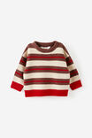 Baby Knit Jumper, RAINY DAY STRIPE - example image 2