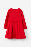 Lillian Bubble Dress, VARSITY RED - alternate image 3