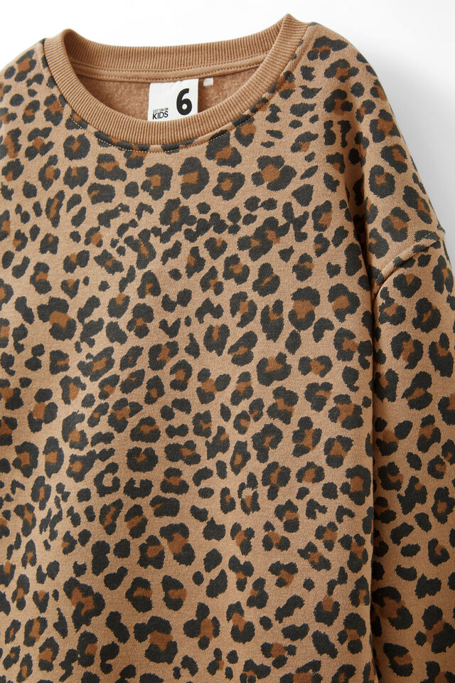 Nyla Crew, TAUPY BROWN/LEOPARD