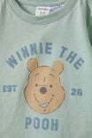 Jamie Long Sleeve Graphic Print Tee - License, LCN DIS STONE GREEN/WINNIE THE POOH - alternate image 2