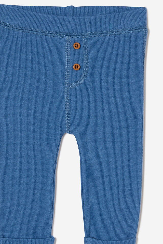 The Row Rib Skinny Legging, PETTY BLUE BUTTON