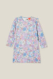 Maddi Long Sleeve Flutter Nightie, VANILLA/DITSY CLAIRE FLORAL - alternate image 1