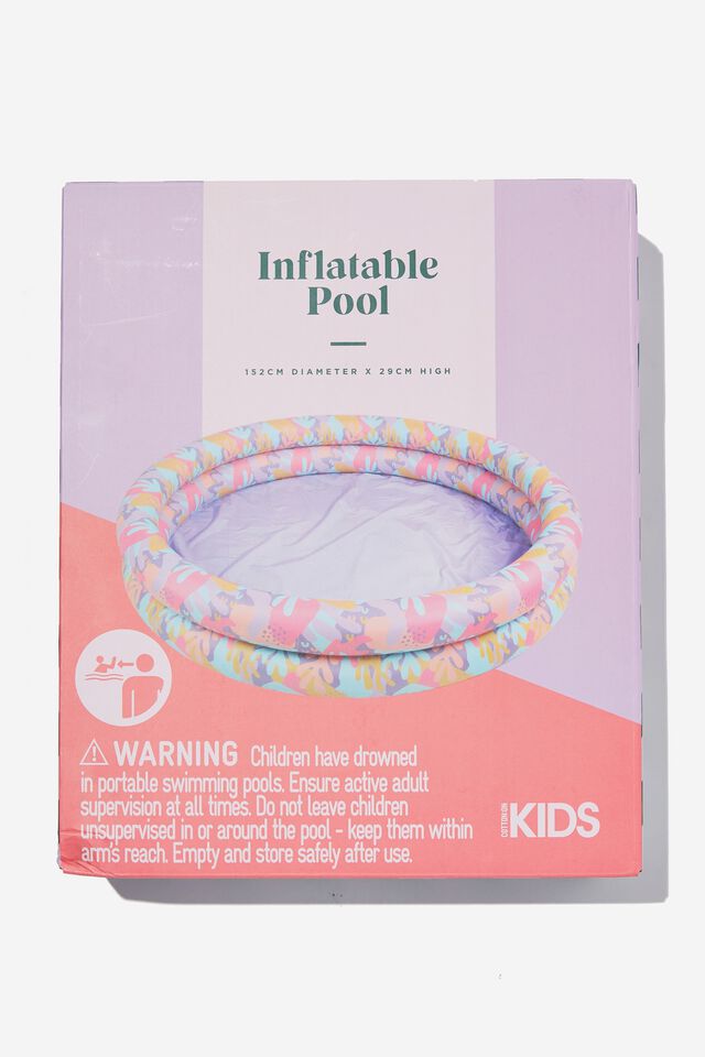 Inflatable Swimming Pool, PALE VIOLET PALM COVE