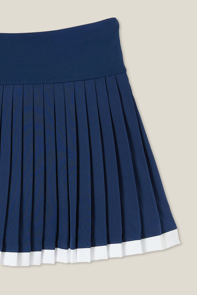 Ashleigh Tennis Skirt, IN THE NAVY/WHITE STRIPE