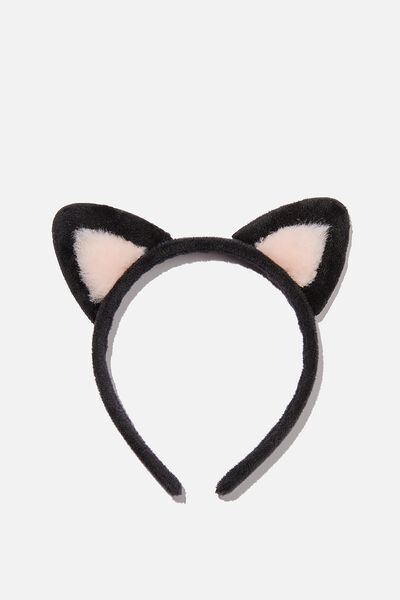 Kids Novelty Headband, BLACK CAT