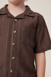 Cabana Short Sleeve Shirt, HOT CHOCCY CROCHET - alternate image 2