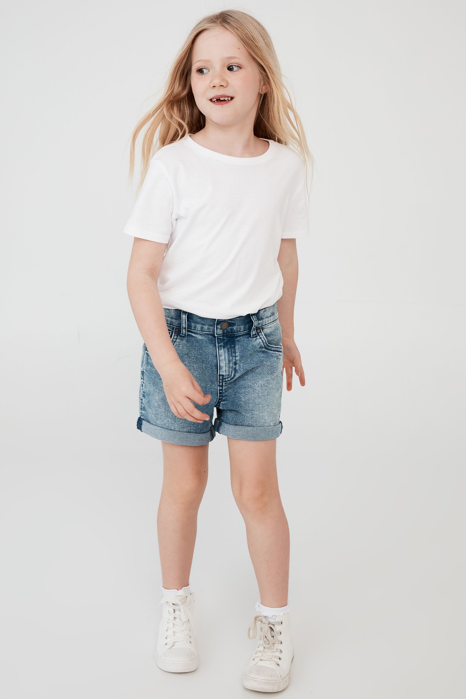 Girls 2-14 Shorts & Skirts | Cassandra Denim Short - ZC58076