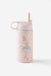 Kids Metal Drink Bottle - Personalised, LCN DIS PRINCESSES/BALLERINA PINK - vista alternativa 2