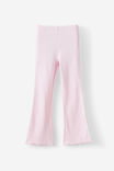 Essential Francine Flare Legging, TEA PARTY PINK/LACE TRIM - example image 2