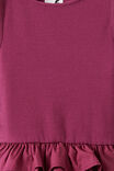Lily Sleeveless Tiered Top, BERRY JAM - example image 2