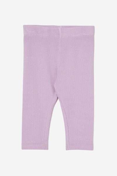 The Row Rib Skinny Legging, WASHED LILAC DROP