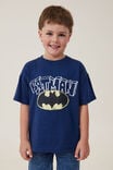Camiseta - Batman License Drop Shoulder Short Sleeve Tee, LCN WB IN THE NAVY/BATMAN CRIME FIGHTER - vista alternativa 1