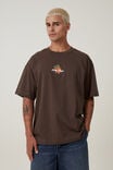 Box Fit Graphic T-Shirt, ASHEN BROWN/SANTA PONSA - alternate image 1