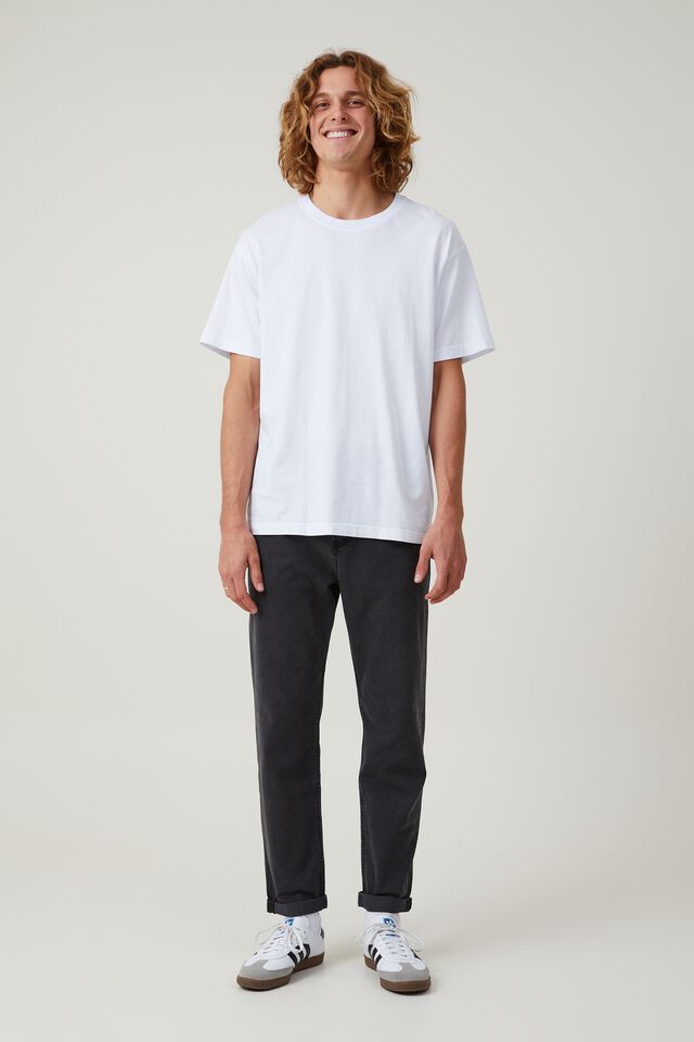 Relaxed Tapered Jean, PITSTOP BLACK