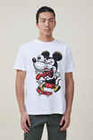 Camiseta - Mickey Loose Fit T-Shirt, LCN DIS WHITE/JIMBO PHILLIPS - vista alternativa 1