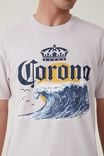 Corona Premium Loose Fit T-Shirt, LCN COR ICED LILAC/CORONA - SUNSET - alternate image 4