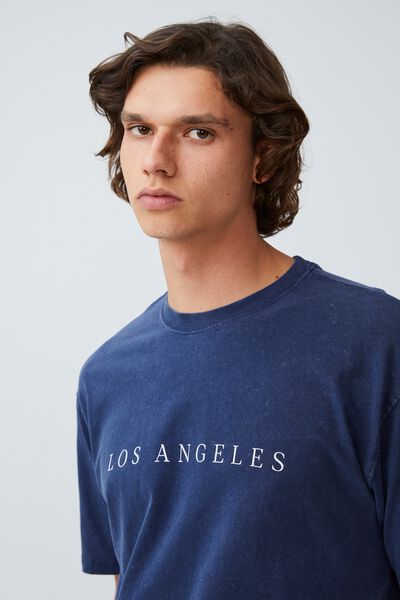 Easy T-Shirt, INDIGO/LOS ANGELES SPACED
