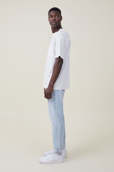 Relaxed Tapered Jean, VAPOUR BLUE