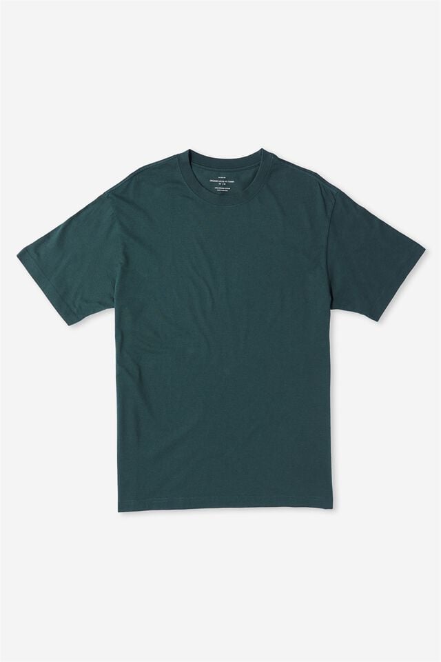 Camiseta - Organic Loose Fit T-Shirt, PINENEEDLE GREEN