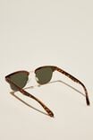 Leopold Polarized Sunglasses, TORT/GOLD/GREEN - alternate image 3