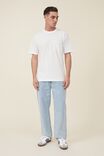 Organic Loose Fit T-Shirt, VINTAGE WHITE - alternate image 2