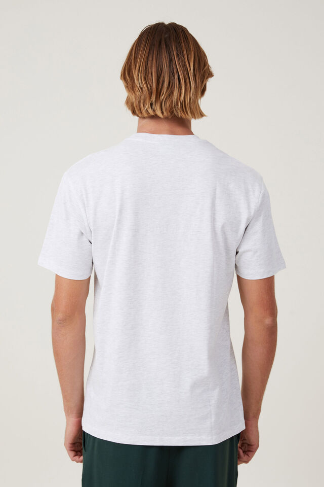 Easy T-Shirt, WHITE MARLE/AUTONOMY EMBOSSED