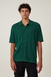 Pablo Short Sleeve Shirt, GREEN VERT PATTERN - alternate image 1